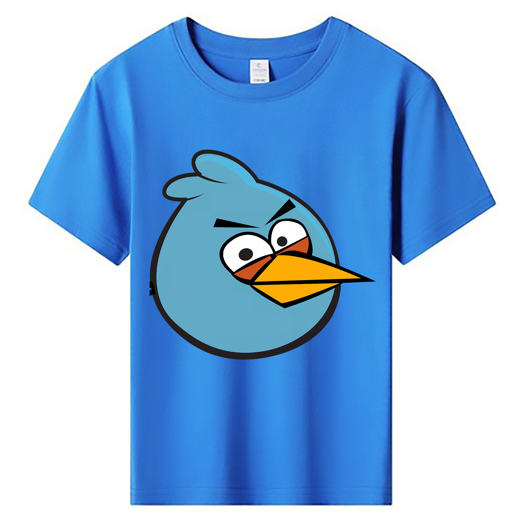 （画像用） Angry Birds アングリーバード 綿100％キッズTシャツ（フロントプリント）
